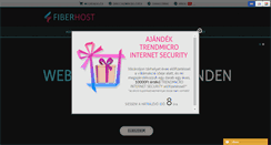 Desktop Screenshot of fiberhost.hu